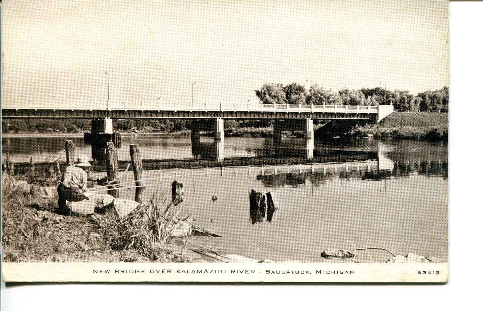 New Bridge over Kalamazoo River